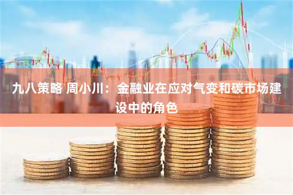 九八策略 周小川：金融业在应对气变和碳市场建设中的角色